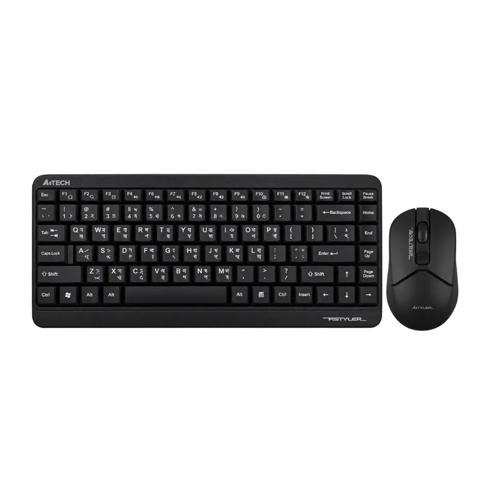 A4Tech FG1112 Wireless Keyboard Mouse Combo