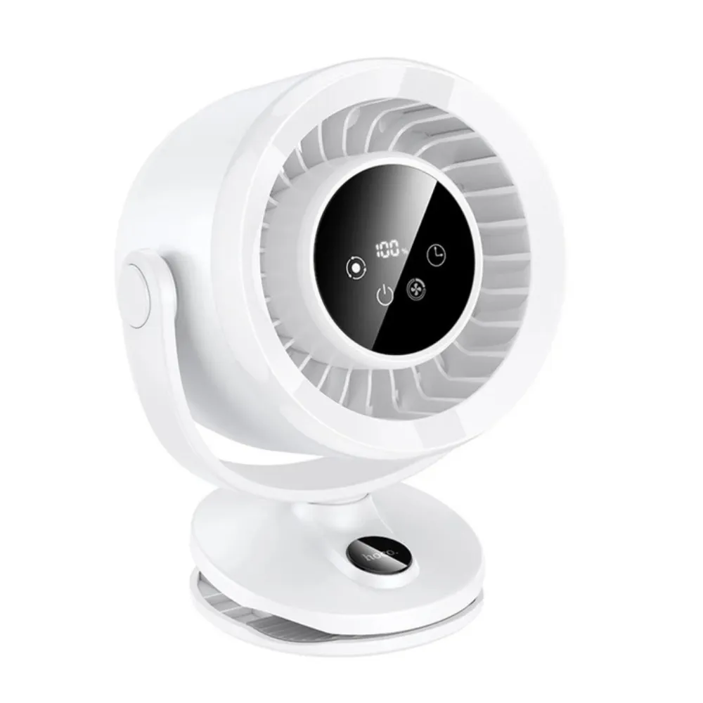 Hoco HX608 3-in-1 Automatic Rotating Clip Fan